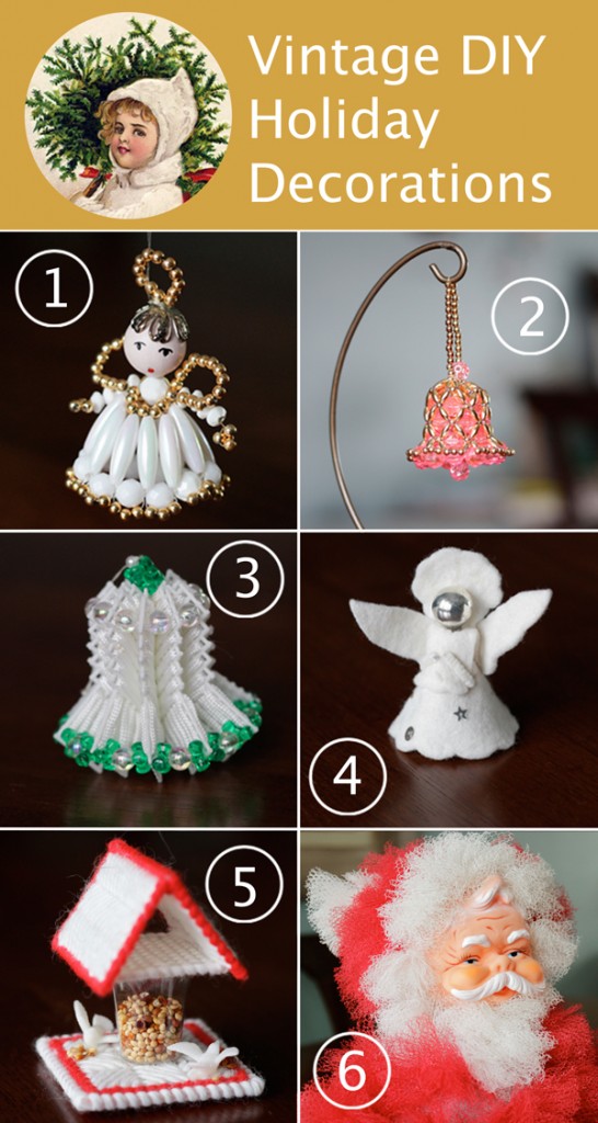 6 Beautiful Vintage Holiday Decorations