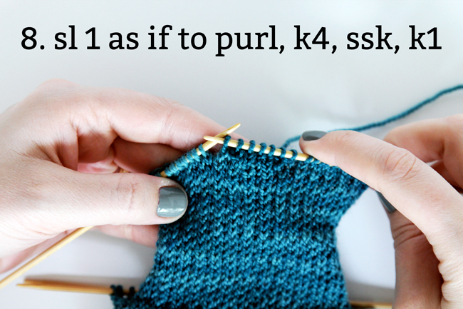 How to Knit a Short Row Heel Turn / Funkasonic KAL