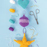 Knit Holiday Ornaments Three Ways