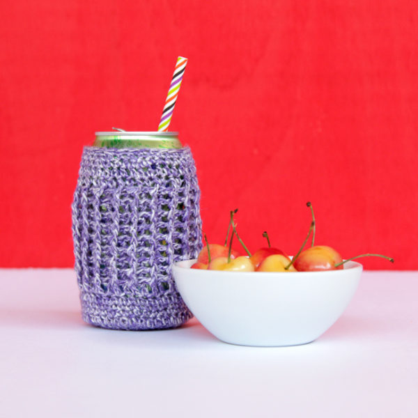 Ribbed Can Koozies – Free Crochet Pattern | Hands Occupied