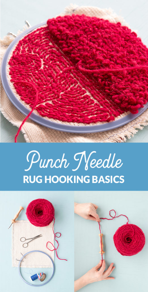 Rug Hooking, Punch Needle, Oxford Punch Needle, Needlework