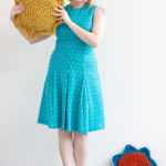 Sun & Flower Pillows – Free Crochet Pattern