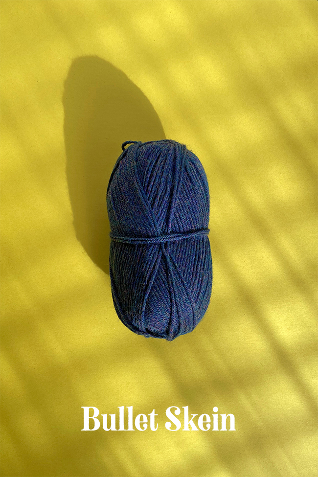 From hank to skein? How to wind yarn with a paper roll