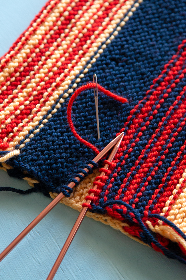 Magic Loop for Knitting in the Round with a Long, Circular Needle